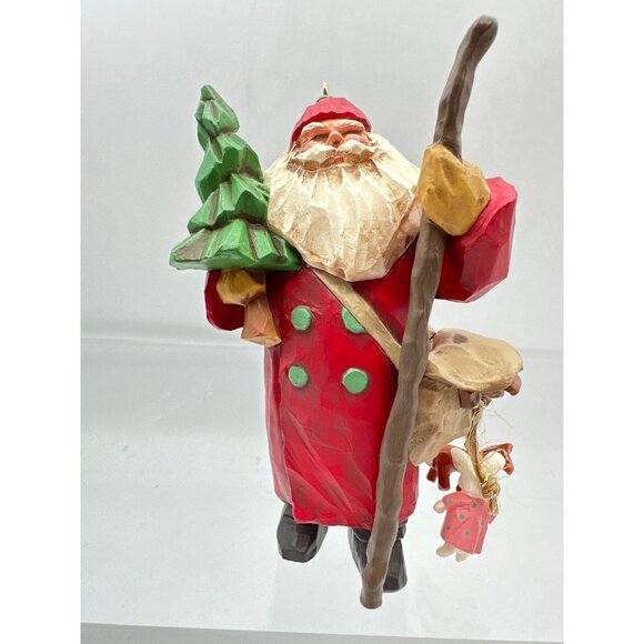Hallmark Keepsake Membership Kit Ornament Set 3 Santas 1998 Collectors Club - Picture 2 of 16